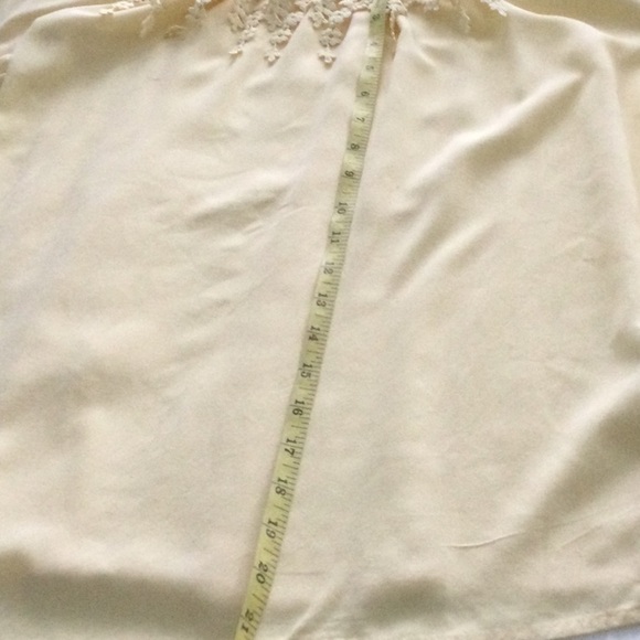 Woman’s Melissa Paige Boho Blouse Size S/P Color Yellow #04 - Picture 7 of 9